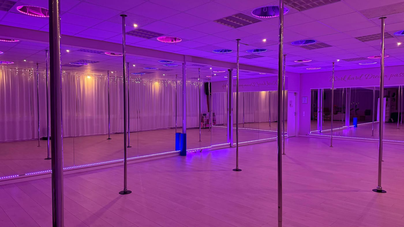 Trainingsraum 1 – Delía Studio Ausstattung